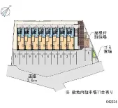 ★手数料０円★富士宮市城北町　月極駐車場（LP）